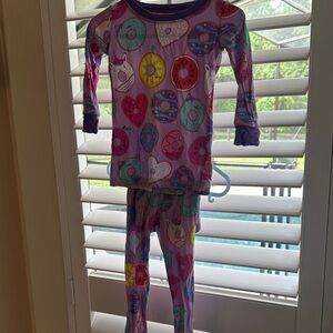 Little Sleepies Donut Print Kids Pajamas two piece